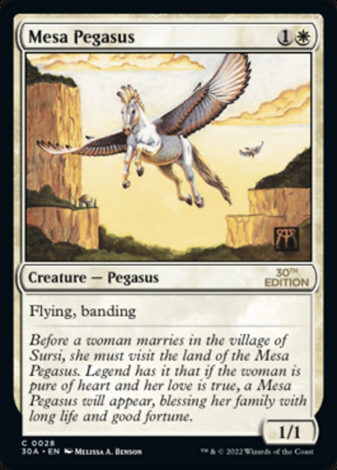 Mesa Pegasus [30th Anniversary Edition] - The Mythic Store | 24h Order Processing