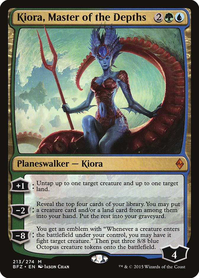 Kiora, Master of the Depths [Battle for Zendikar] - The Mythic Store | 24h Order Processing