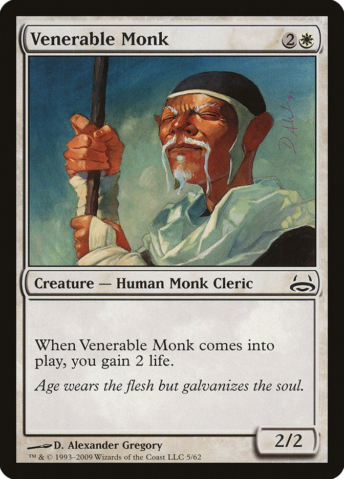 Venerable Monk [Duel Decks: Divine vs. Demonic] - The Mythic Store | 24h Order Processing