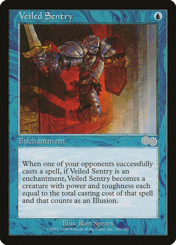 Veiled Sentry [Urza's Saga] - The Mythic Store | 24h Order Processing