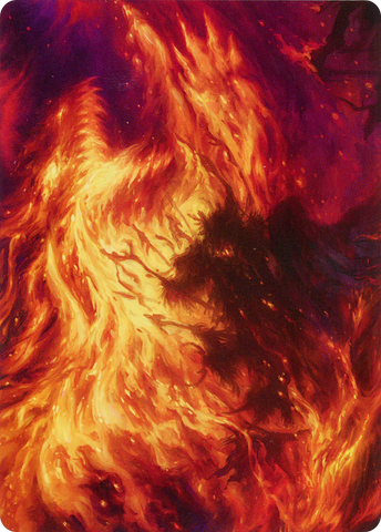 Stoke the Flames Art Card [March of the Machine Art Series] - The Mythic Store | 24h Order Processing