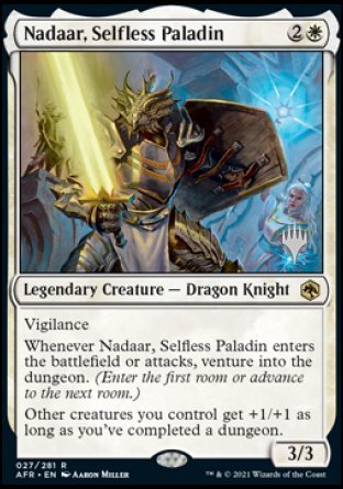 Nadaar, Selfless Paladin (Promo Pack) [Dungeons & Dragons: Adventures in the Forgotten Realms Promos] - The Mythic Store | 24h Order Processing