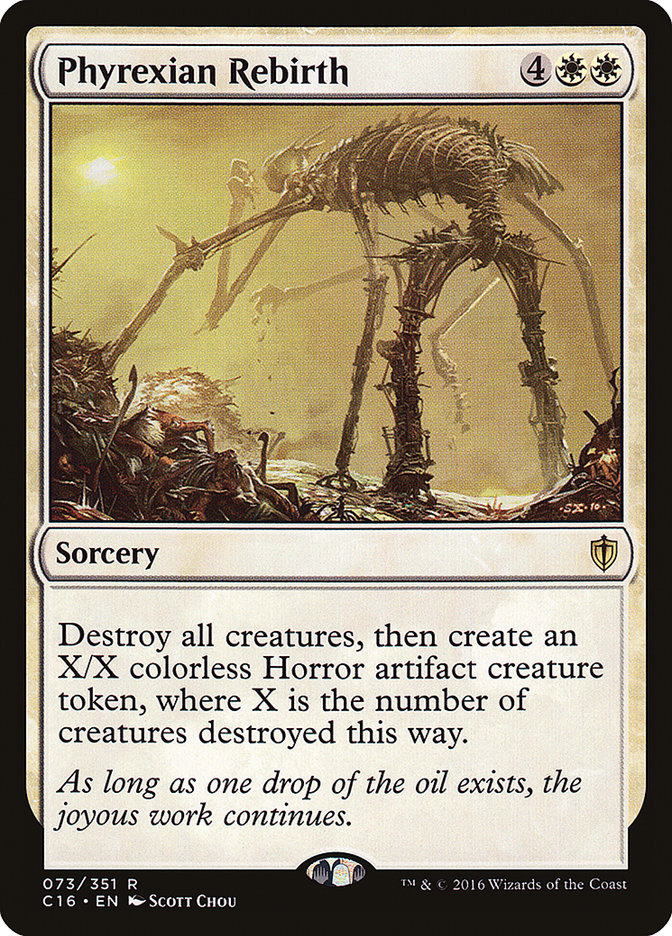 Phyrexian Rebirth [Commander 2016] - The Mythic Store | 24h Order Processing