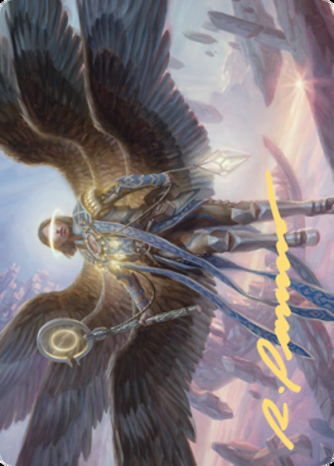 Angel of Destiny Art Card (Gold-Stamped Signature) [Zendikar Rising Art Series] - The Mythic Store | 24h Order Processing