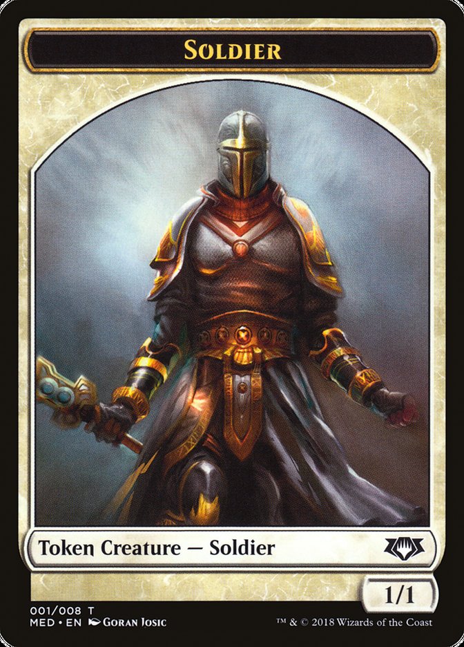 Soldier Token [Mythic Edition Tokens] - The Mythic Store | 24h Order Processing