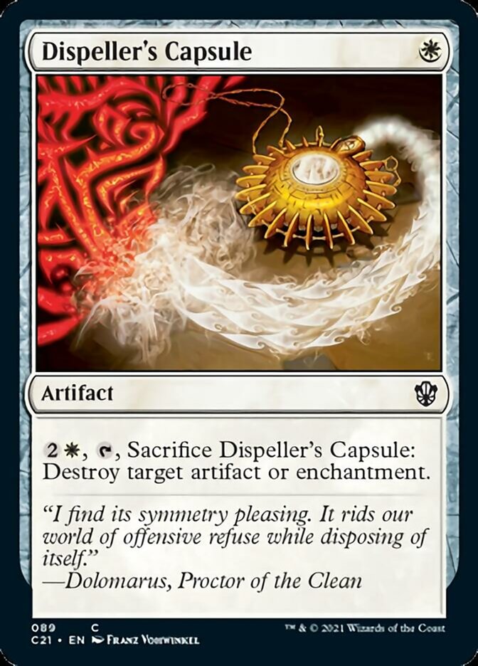 Dispeller's Capsule [Commander 2021] - The Mythic Store | 24h Order Processing