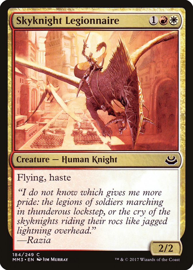 Skyknight Legionnaire [Modern Masters 2017] - The Mythic Store | 24h Order Processing