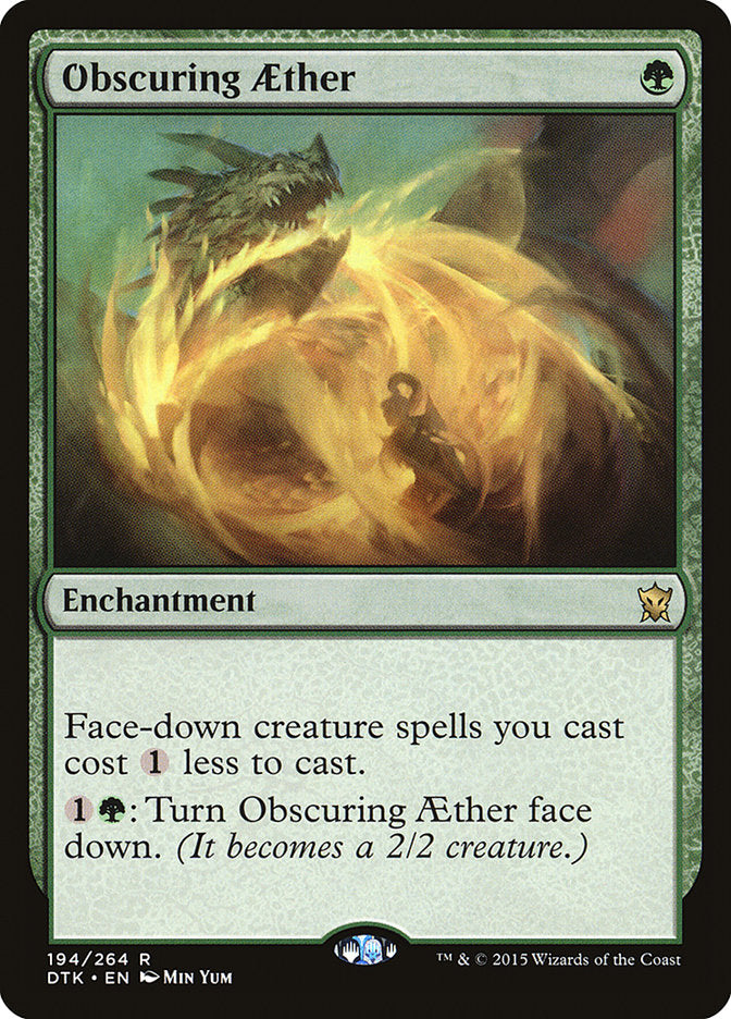 Obscuring Aether [Dragons of Tarkir] - The Mythic Store | 24h Order Processing