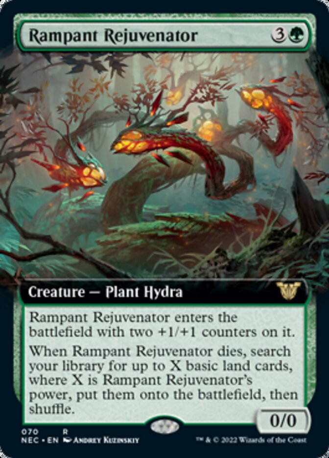 Rampant Rejuvenator (Extended Art) [Kamigawa: Neon Dynasty Commander] - The Mythic Store | 24h Order Processing