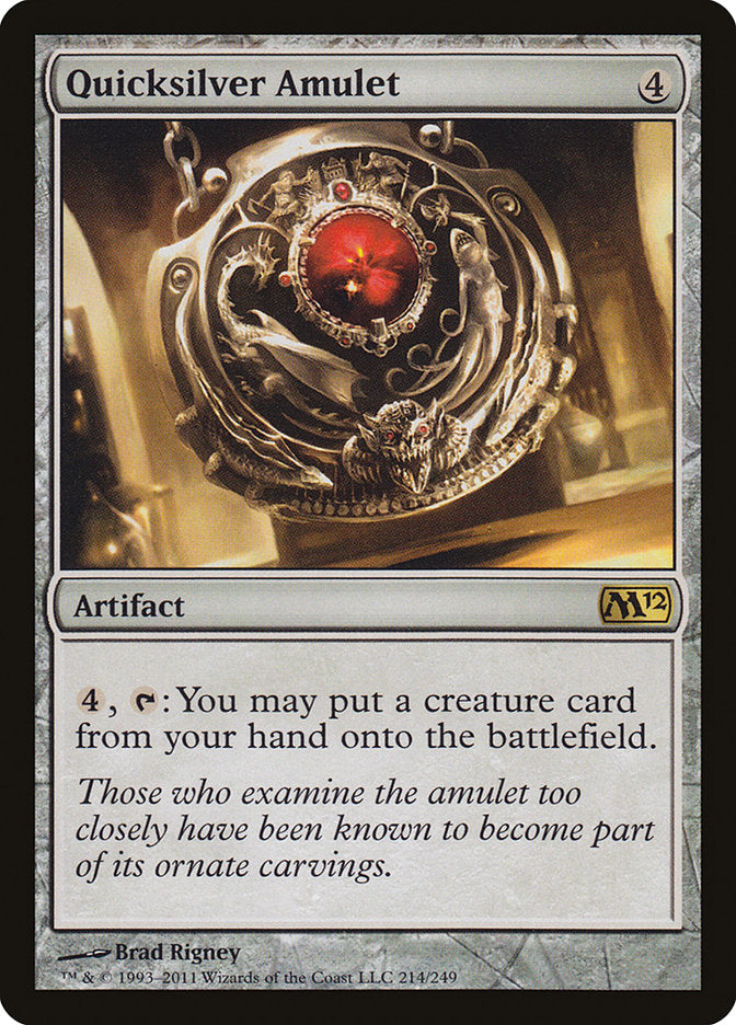 Quicksilver Amulet [Magic 2012] - The Mythic Store | 24h Order Processing