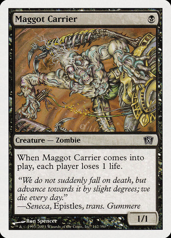 Maggot Carrier [Eighth Edition] - The Mythic Store | 24h Order Processing