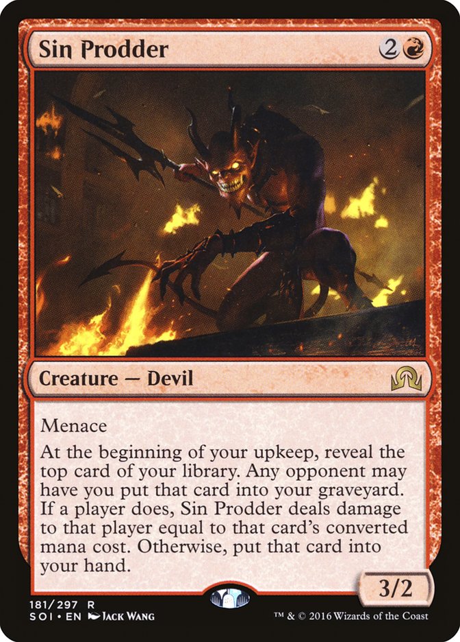 Sin Prodder [Shadows over Innistrad] - The Mythic Store | 24h Order Processing