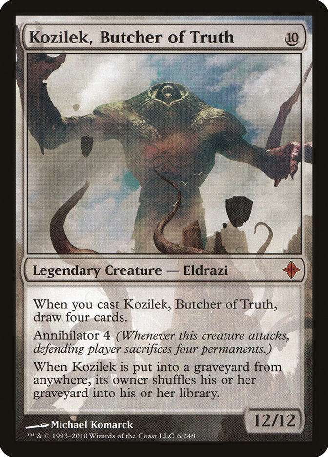 Kozilek, Butcher of Truth [Rise of the Eldrazi] - The Mythic Store | 24h Order Processing