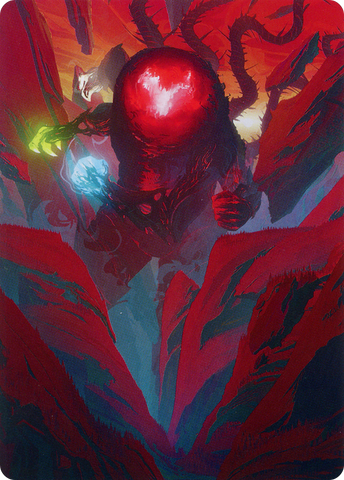 Omnath, Locus of All Art Card (62) [March of the Machine Art Series] - The Mythic Store | 24h Order Processing