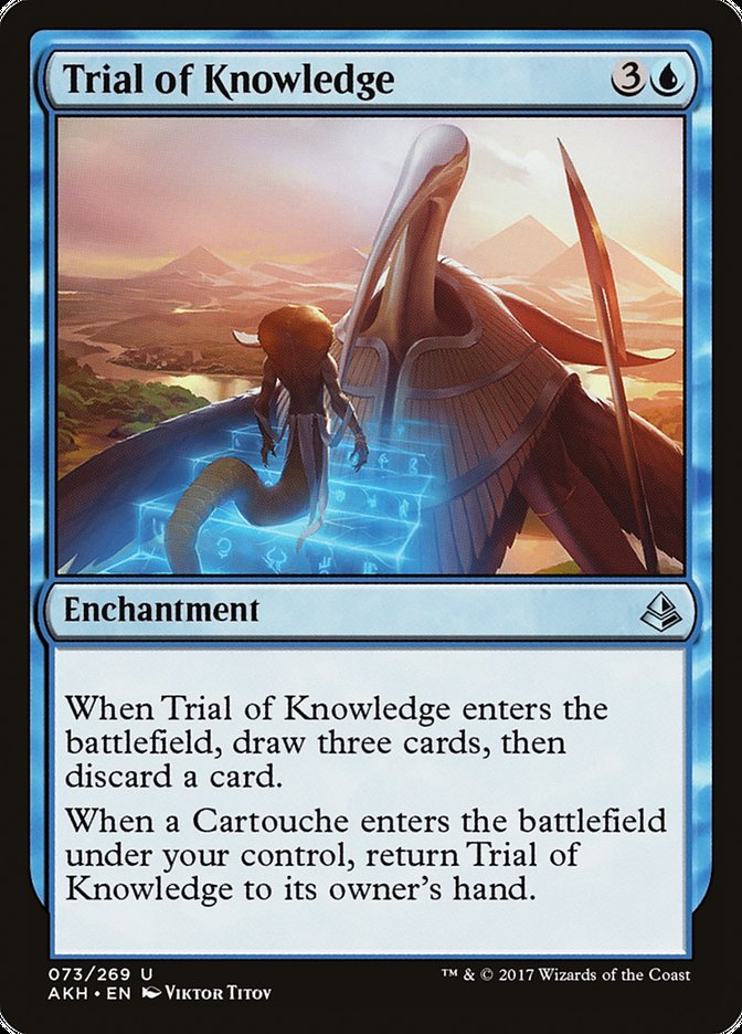 Trial of Knowledge [Amonkhet] - The Mythic Store | 24h Order Processing