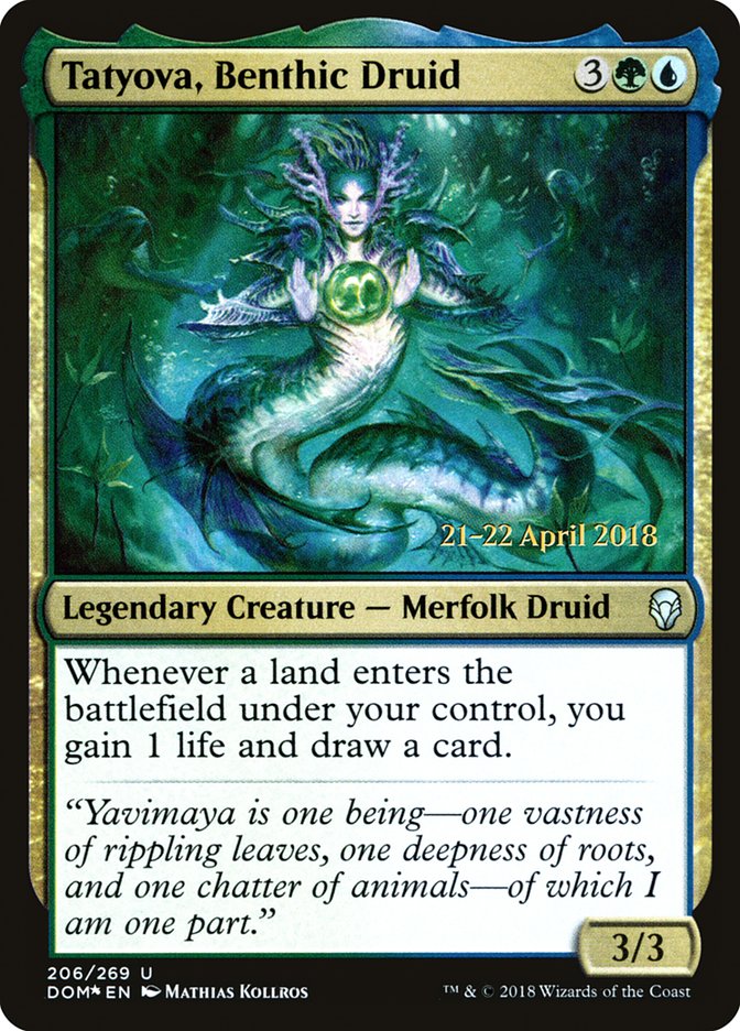 Tatyova, Benthic Druid [Dominaria Prerelease Promos] - The Mythic Store | 24h Order Processing