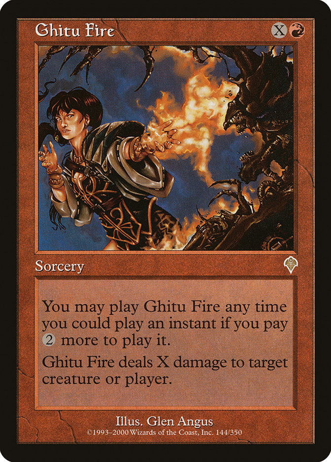 Ghitu Fire [Invasion] - The Mythic Store | 24h Order Processing