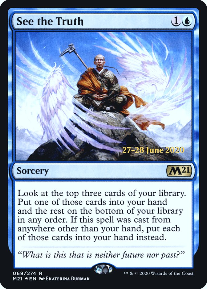 See the Truth [Core Set 2021 Prerelease Promos] - The Mythic Store | 24h Order Processing