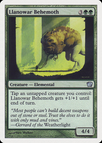Llanowar Behemoth [Ninth Edition] - The Mythic Store | 24h Order Processing