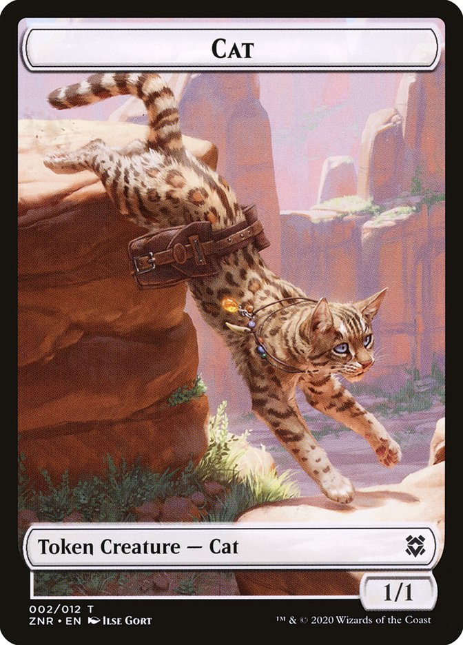 Cat Token [Zendikar Rising Tokens] - The Mythic Store | 24h Order Processing