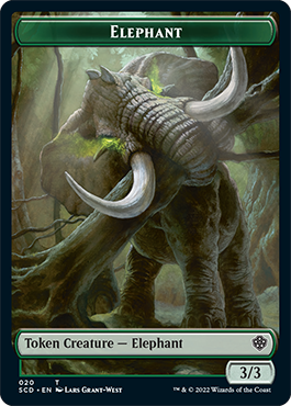 Elephant // Thopter Double-Sided Token [Starter Commander Decks] - The Mythic Store | 24h Order Processing