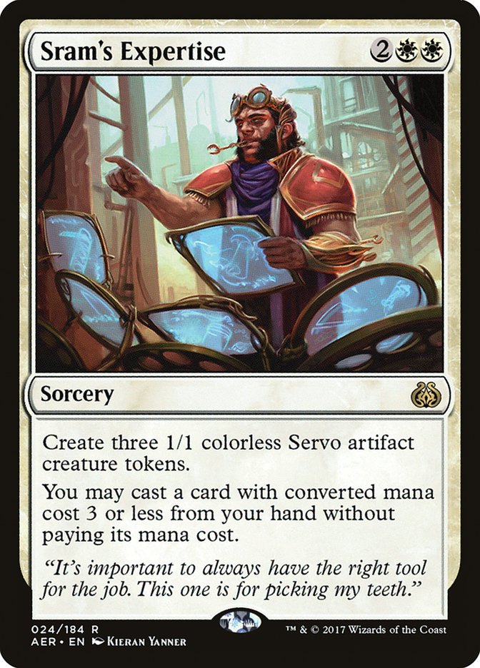 Sram's Expertise [Aether Revolt] - The Mythic Store | 24h Order Processing