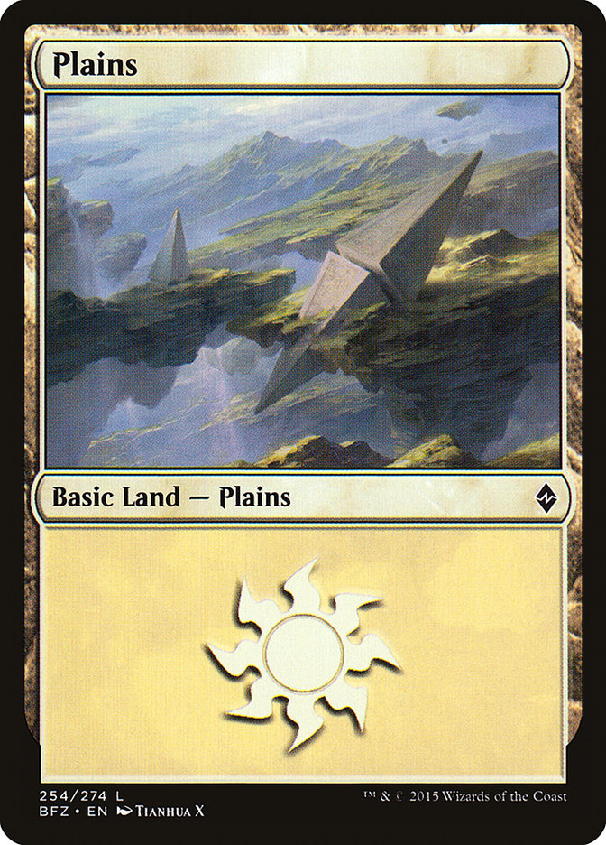 Plains (254) [Battle for Zendikar] - The Mythic Store | 24h Order Processing