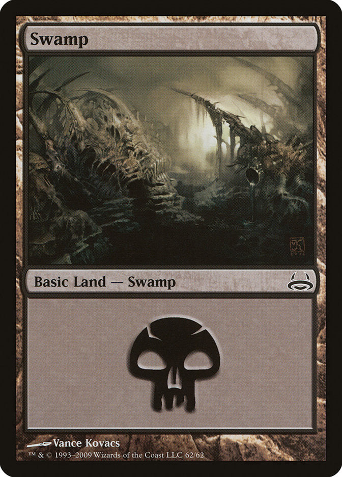 Swamp (62) [Duel Decks: Divine vs. Demonic] - The Mythic Store | 24h Order Processing