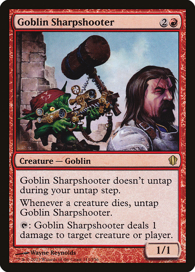 Goblin Sharpshooter [Commander 2013] - The Mythic Store | 24h Order Processing