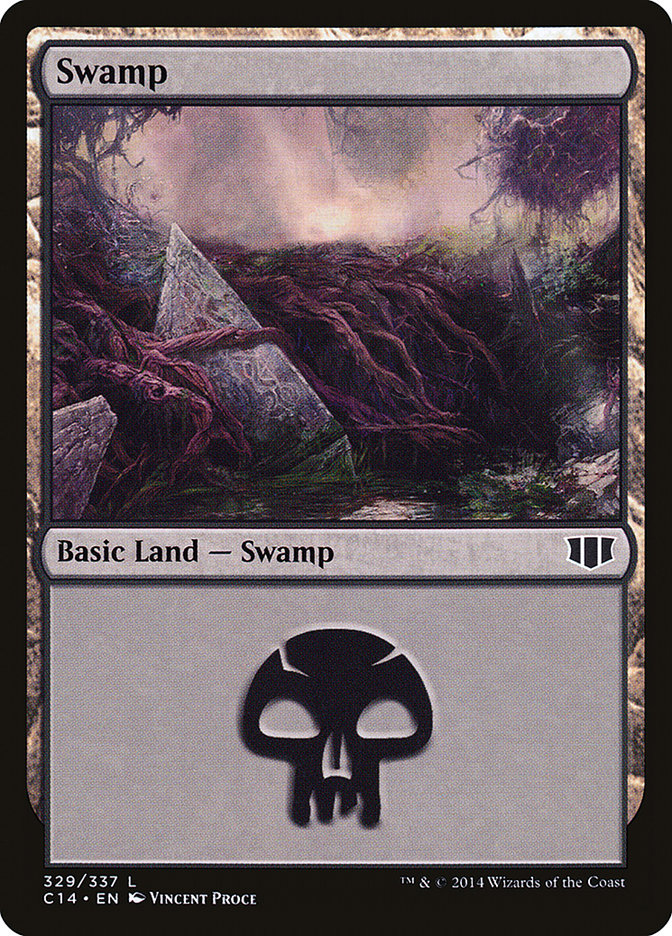 Swamp (329) [Commander 2014] - The Mythic Store | 24h Order Processing