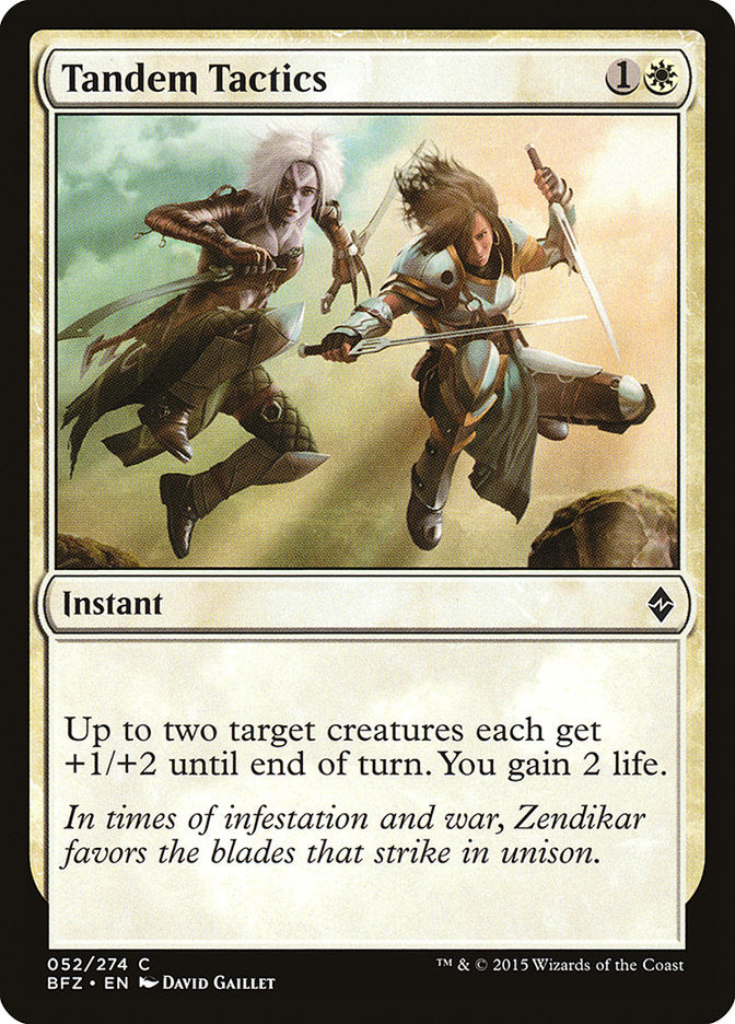 Tandem Tactics [Battle for Zendikar] - The Mythic Store | 24h Order Processing