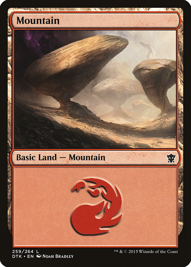 Mountain (259) [Dragons of Tarkir] - The Mythic Store | 24h Order Processing