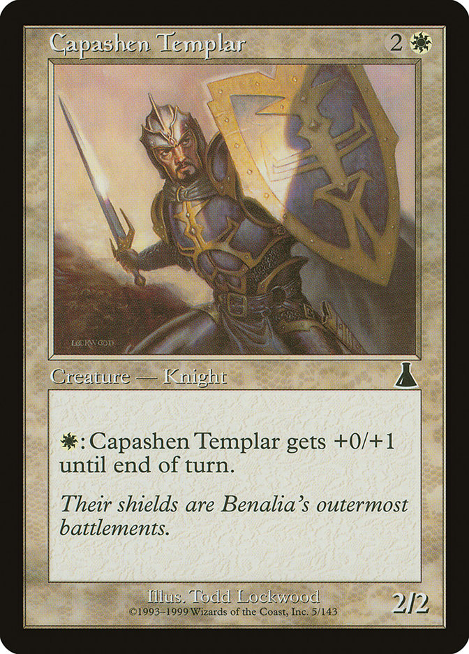 Capashen Templar [Urza's Destiny] - The Mythic Store | 24h Order Processing