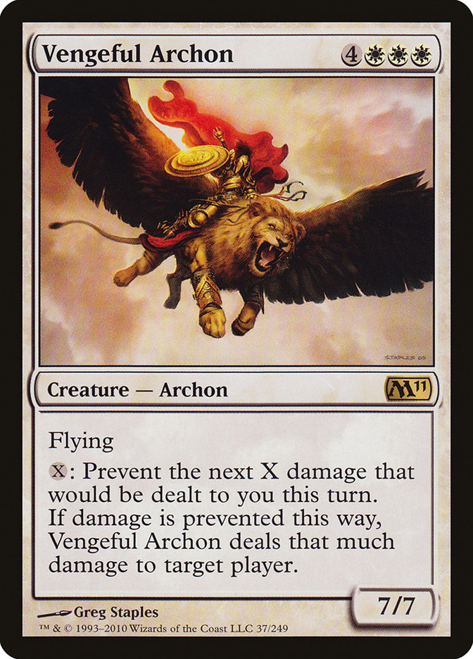 Vengeful Archon [Magic 2011] - The Mythic Store | 24h Order Processing