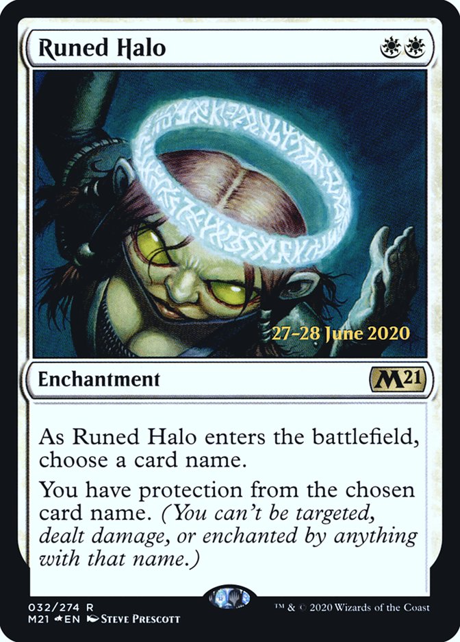 Runed Halo [Core Set 2021 Prerelease Promos] - The Mythic Store | 24h Order Processing