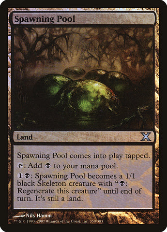 Spawning Pool (Premium Foil) [Tenth Edition] - The Mythic Store | 24h Order Processing
