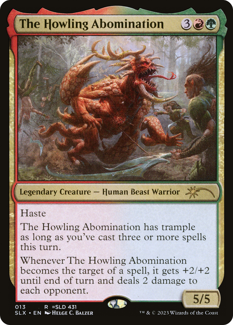 The Howling Abomination [Secret Lair: Universes Within] - The Mythic Store | 24h Order Processing