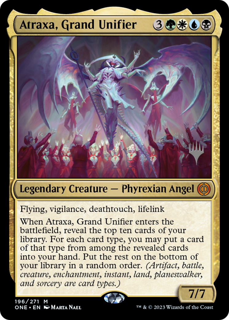 Atraxa, Grand Unifier (Promo Pack) [Phyrexia: All Will Be One Promos] - The Mythic Store | 24h Order Processing