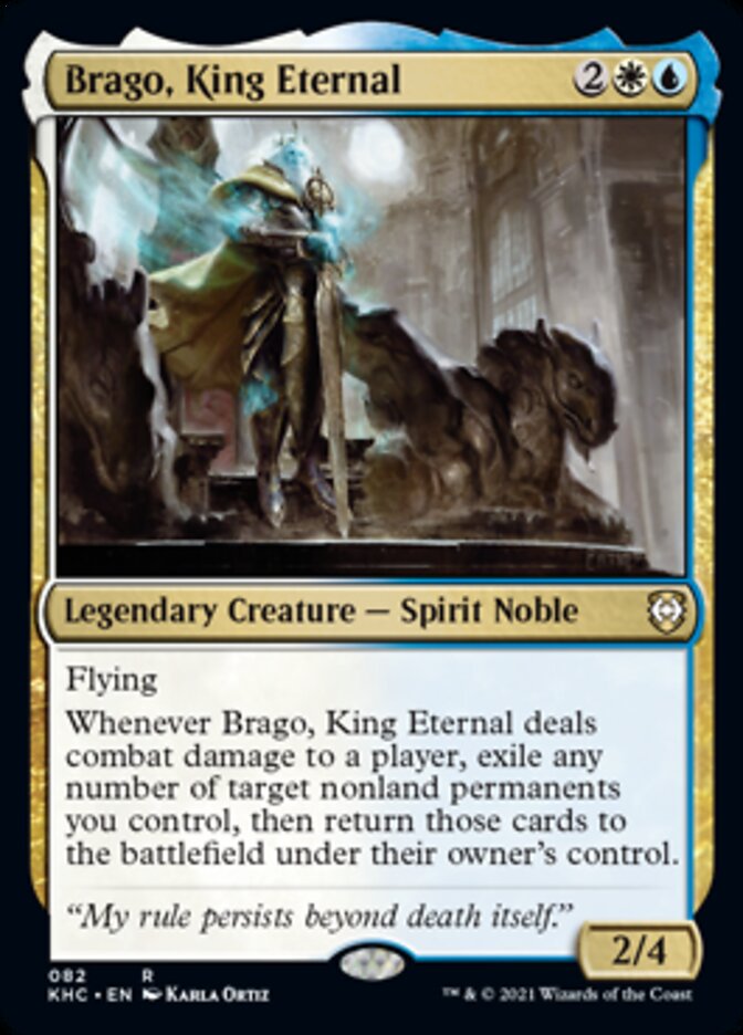 Brago, King Eternal [Kaldheim Commander] - The Mythic Store | 24h Order Processing