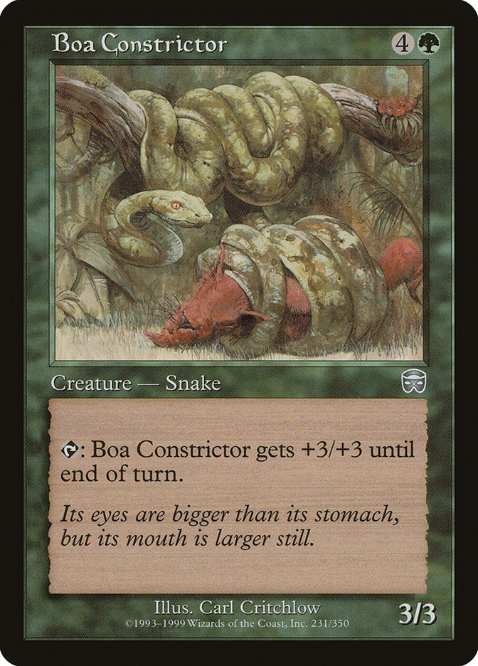 Boa Constrictor [Mercadian Masques] - The Mythic Store | 24h Order Processing