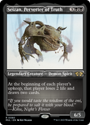 Seizan, Perverter of Truth (Foil Etched) [Multiverse Legends] - The Mythic Store | 24h Order Processing