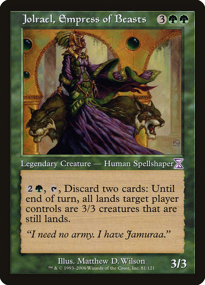 Jolrael, Empress of Beasts [Time Spiral Timeshifted] - The Mythic Store | 24h Order Processing