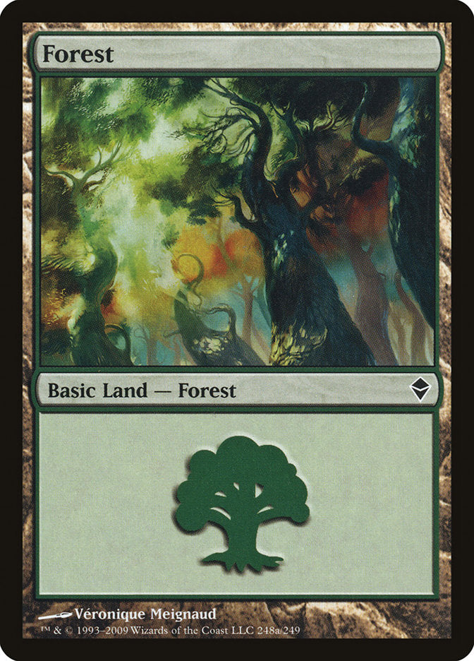 Forest (248a) [Zendikar] - The Mythic Store | 24h Order Processing