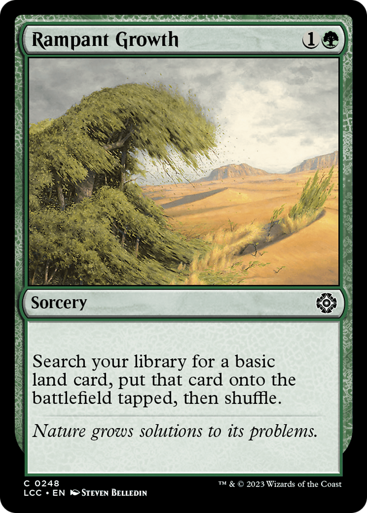 Rampant Growth [The Lost Caverns of Ixalan Commander] - The Mythic Store | 24h Order Processing