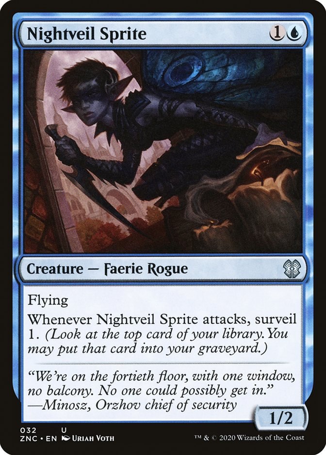 Nightveil Sprite [Zendikar Rising Commander] - The Mythic Store | 24h Order Processing