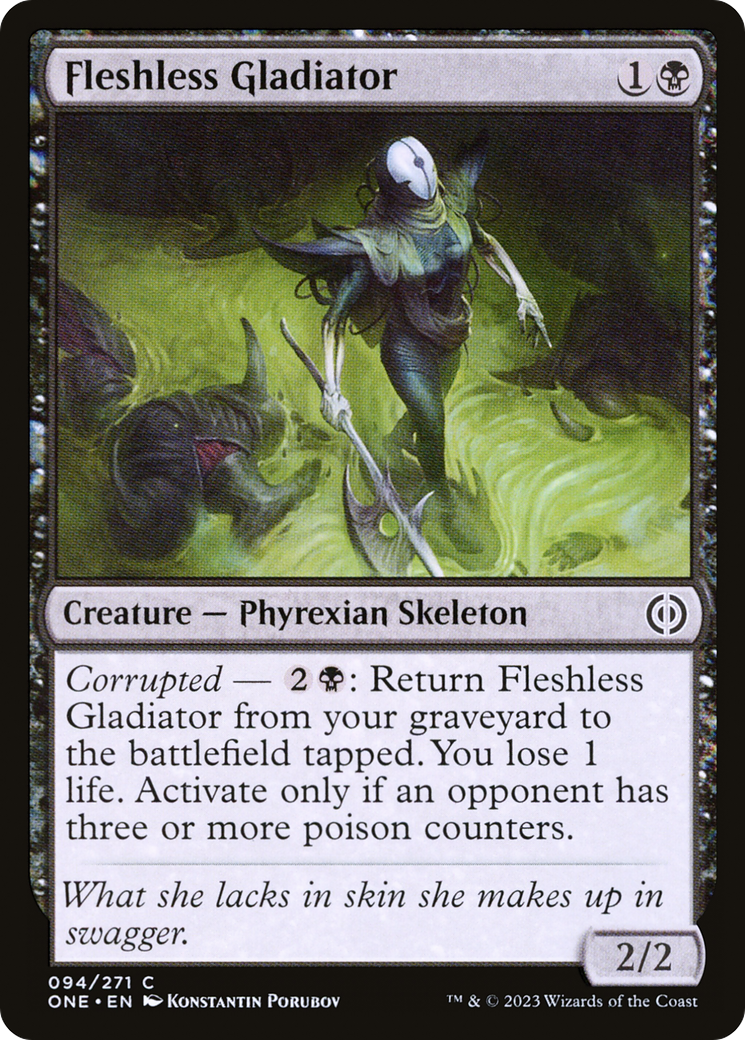 Fleshless Gladiator [Phyrexia: All Will Be One] - The Mythic Store | 24h Order Processing