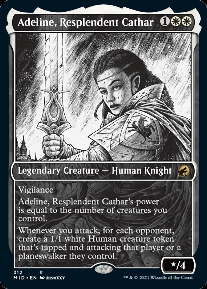 Adeline, Resplendent Cathar (Showcase Eternal Night) [Innistrad: Midnight Hunt] - The Mythic Store | 24h Order Processing