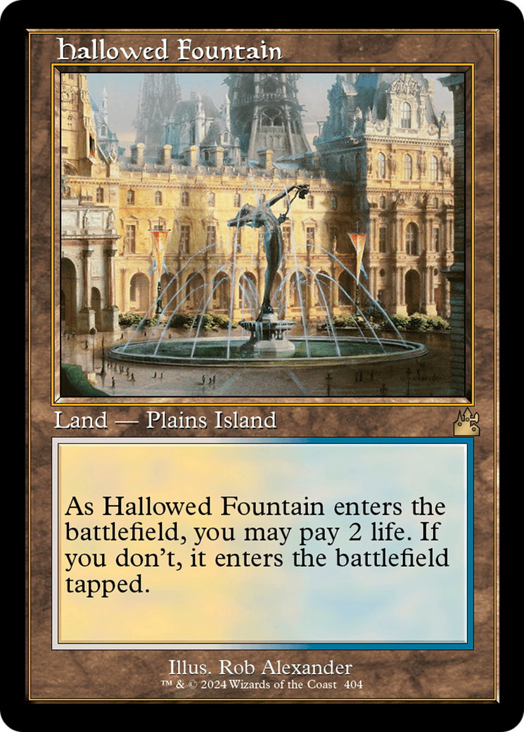 Hallowed Fountain (Retro) [Ravnica Remastered] - The Mythic Store | 24h Order Processing