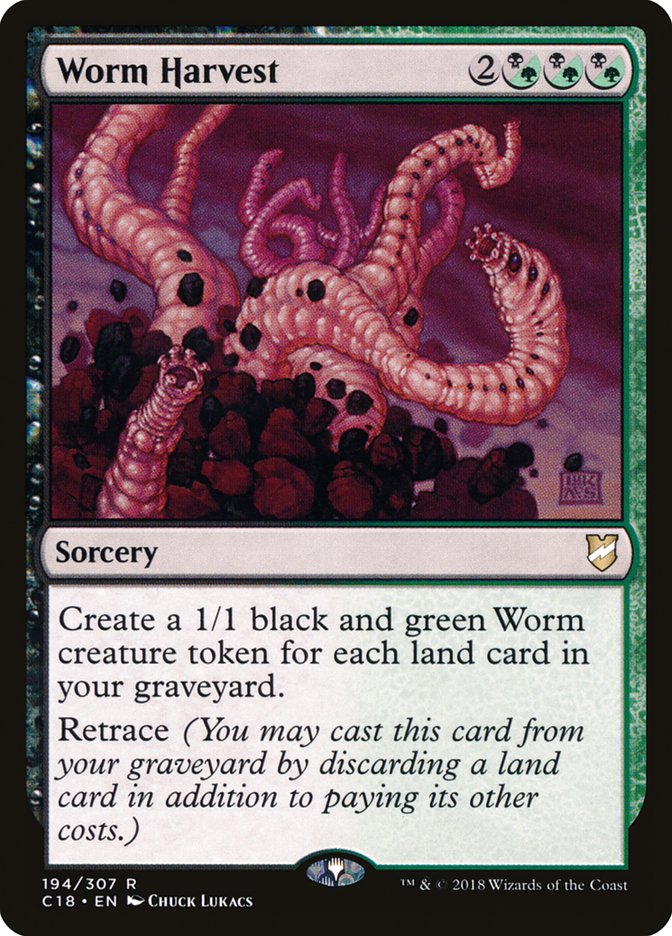 Worm Harvest [Commander 2018] - The Mythic Store | 24h Order Processing