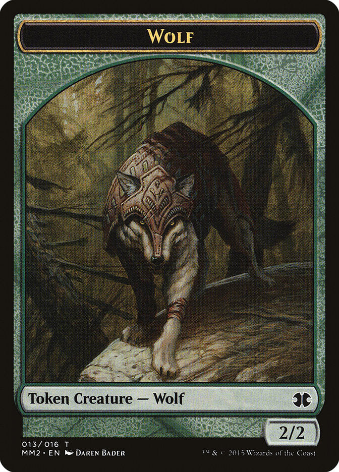 Wolf Token [Modern Masters 2015 Tokens] - The Mythic Store | 24h Order Processing